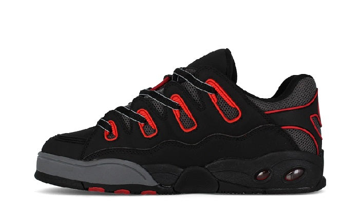 Osiris D3 Shoe OG Black Red Grey Go Sports Skate Shop