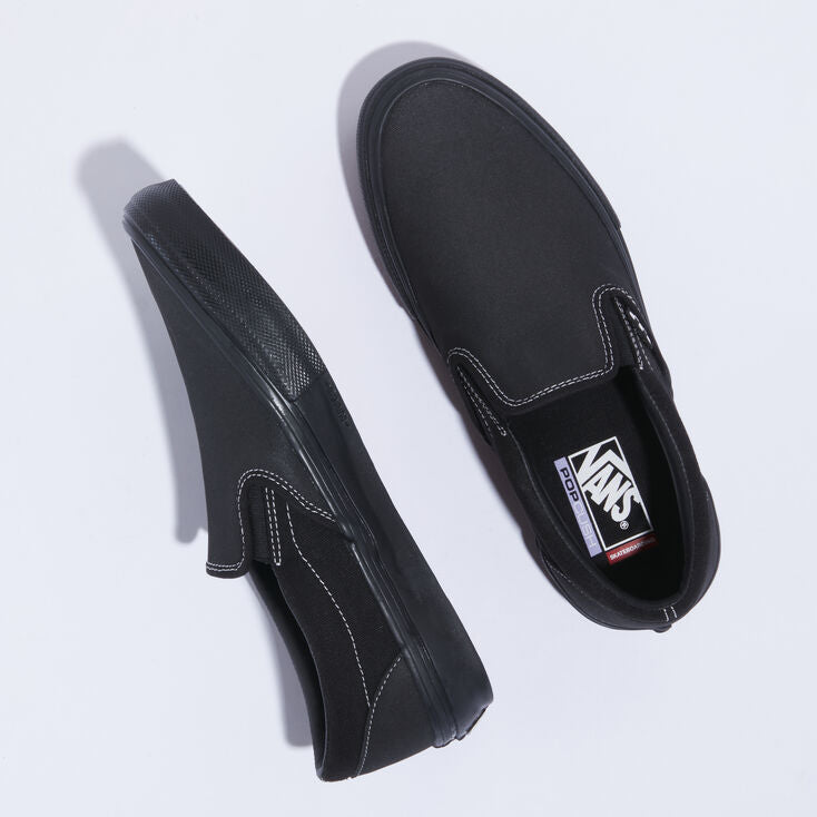 Vans Kids Skate Classic Slip On Shoe Black – Go Sports Skate Shop